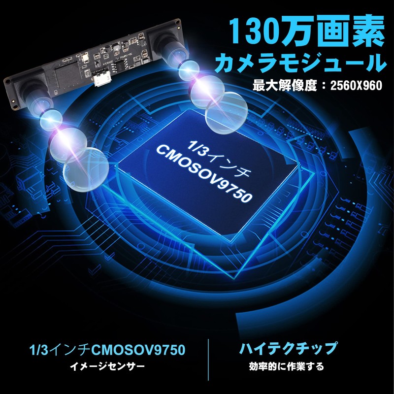 ELP HD USB Camera Dual Lens High Speed 60fps Webcam