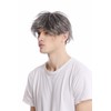 Wig Me Up – GFW387 44 Men's Wig Short wild young Grey Dark grey
