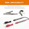 50 PCS Metal Alligator Clips 52mm Electrical Test Clamps (50