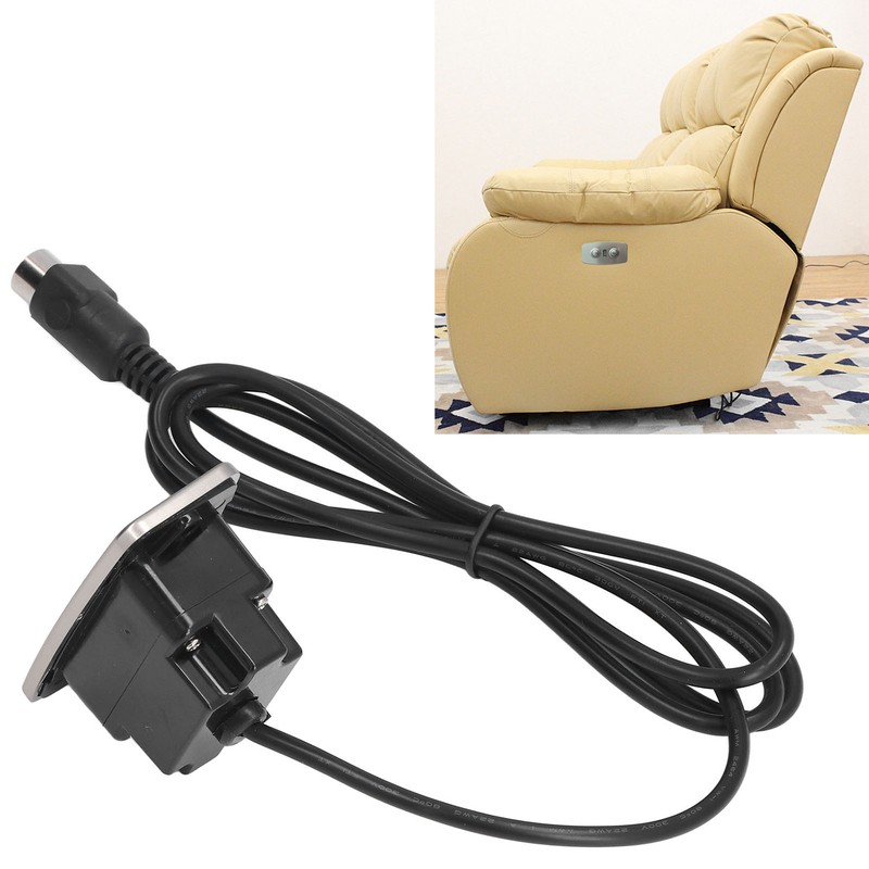 Recliner Switch USB Socket Charging Straight 5 Pin Light Free