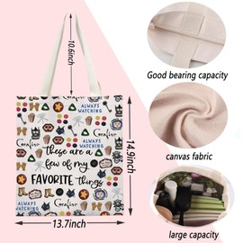 TSOTMO The Secret Door Thriller Inspired Tote Bag Button Eyes Gift Horror Cartoon Movie Merch Fantasy Ghost Mother Gift (cor)