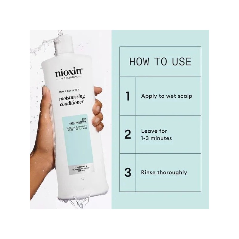 Nioxin Scalp Recovery System Moisturizing Conditioner 1L