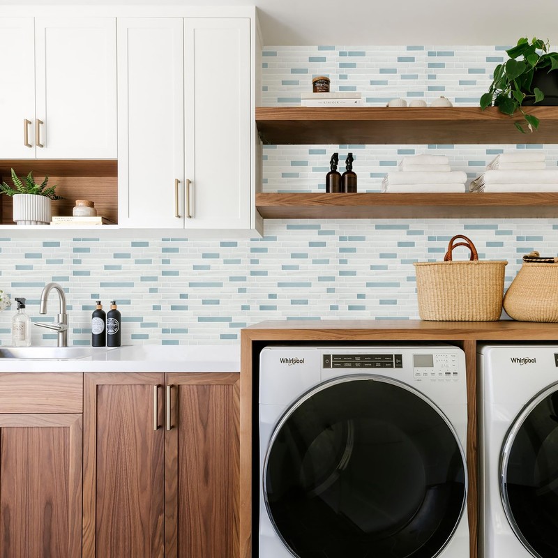 STICKGOO Peel and Stick Backsplash - 10 Sheets of 12”×12”
