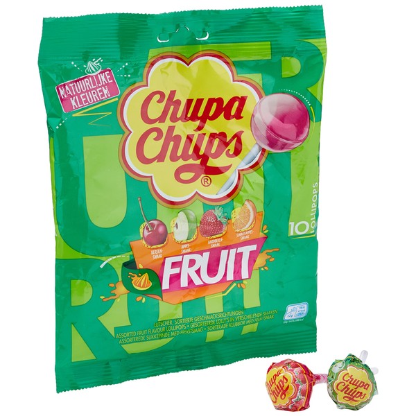 Chupa Chups Lollipops Fruit 120 g