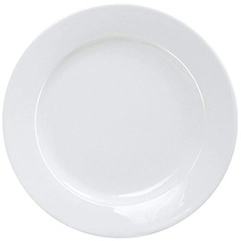 Yanco AC-5 ABCO Bread Plate, 5.5" Diameter, Porcelain, Super White, Pack of 36