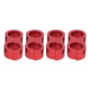 4PCS Hose Separator AN8 Automobile Oil Pipes Fixing Adapter Aluminum