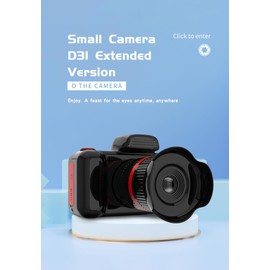 Kids Camera,Kids Digital Camera with Rotating Zoom Lens,1080P HD Digital for Kids with Flash,32GB SD,Christmas Birthday Gifts for Girls Boys 3-12 (Sky Blue, D31)