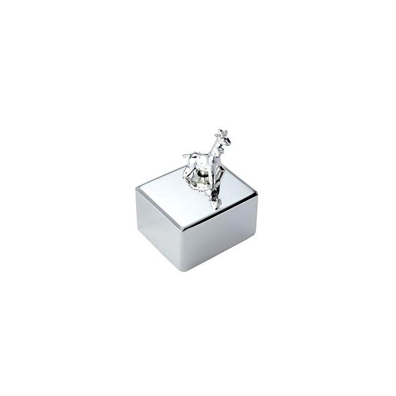 Arthur Price Bambino Music Box, Silver Plated Metal, One Size