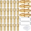 EATBALE Brass Collet Drill Bit Chuck Accessories, Micro Twist Drill