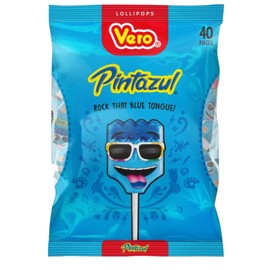 Generic Vero Pintazul Blue Rock Candy 40pz (1 bag)
