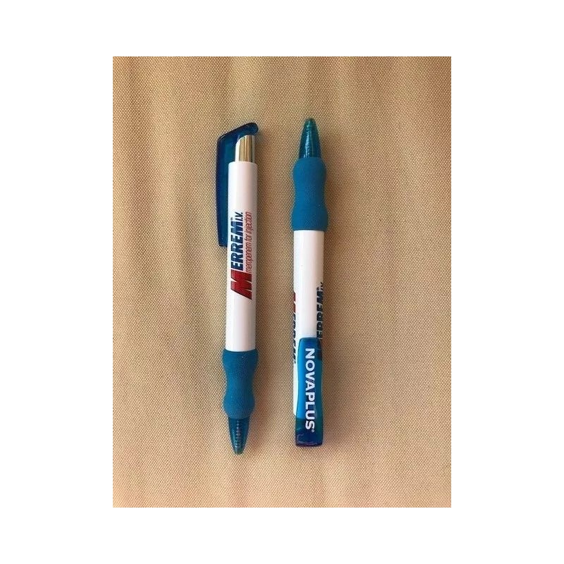 2 Merrem / Novaplus Shakespeare Pens with Clip & Grip