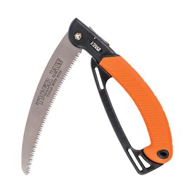 Professional Folding Safety Saw SS01 With Handle Guard Protects Hands From Curved Thicker 9.25 in/235 mm Triple tooth Blade Dual Directional Cutting with Safety Lock Blade Button