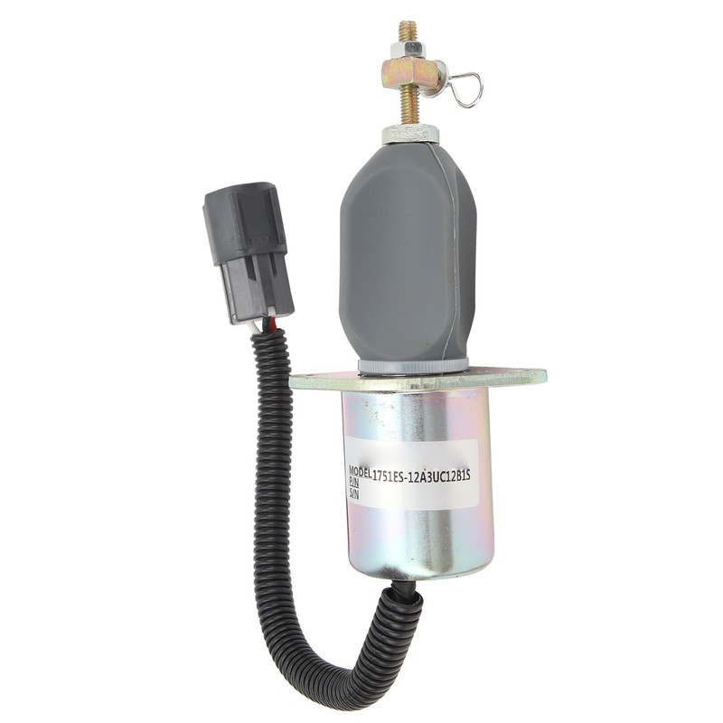 Fuel Shut Off Solenoid 1751ES‑12A3UC12B1S Engine Fuel Stop Solenoid for