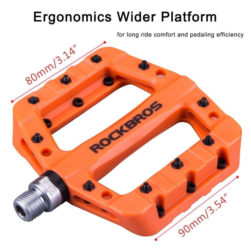 ROCKBROS MTB Pedals Bike Quick Release Pedals Lightweight Nylon Composite
