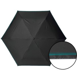 mabu SMV-40344 Sun and Rain Umbrella (Folding) Heat Cut Ti for MEN Deep Green