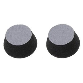 Proxxon 29092 Professional Polishing Sponge Soft Pack of 2 Velcro Diameter 50 mm Black