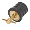 Marine Boat Brass T Handle Drain Plug Strong Structure Twist