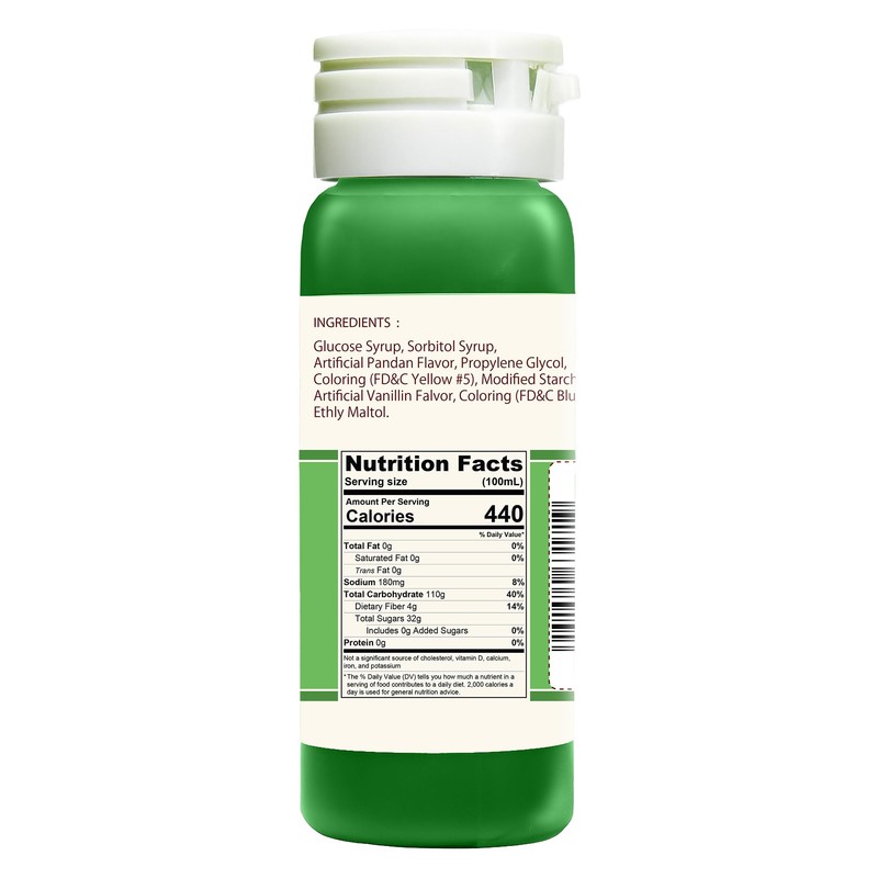 Butterfly Pandan Flavoring Extract 0.8 Oz (25 ml) — Paste-Strength