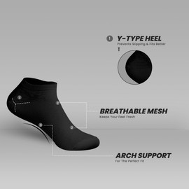 Laura Ashley Women's No-Show Socks: Comfortable Low-Cut Style, Invisible Liner Design | Ideal for Sports, Gym, Hiking & Everyday Wear (10 pairs)