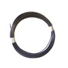 1/16" Coated to 3/32" Diameter, 7x7 Construction, Black Vinyl Coated Cable (50 ft Coil)