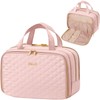 Lifewit Travel Toiletry Bag with Handle, Large Wide-Open Makeup Cosmetic