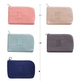 Yurosiay Portable Cable Organiser Bag Small Electronic Bag Organiser Waterproof Electronics Accessories Bag Electronic Organiser Travel Electronic Bag for Travel Work 22 x 15 cm Grey