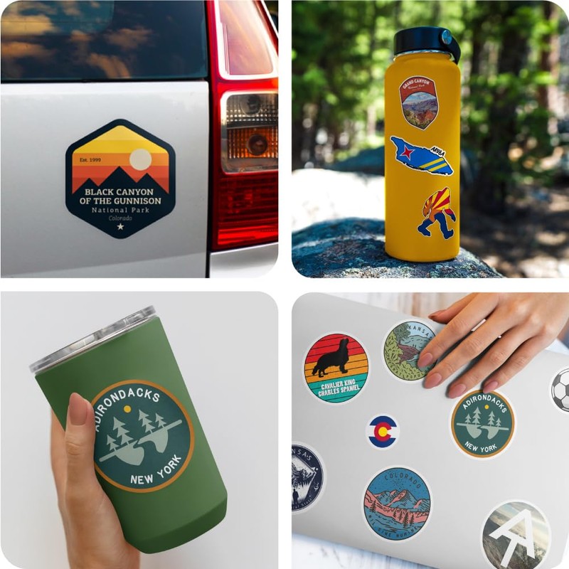 Squiddy San Francisco California - Vinyl Sticker for Car, Laptop,