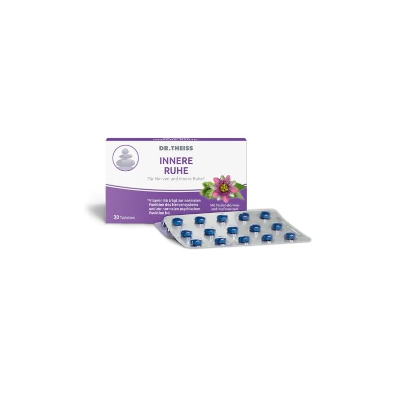 DR.THEISS Inner Peace Tablets Contributes to the Normal Function of