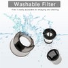 2 Pcs Bed Vacuum Cleaner Filters, Replacement Filter Compatible with