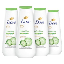 Dove Body Wash Refreshing Cucumber and Green Tea 4 Count Refreshes Skin Cleanser That Effectively Washes Away Bacteria While Nourishing Your Skin 20  