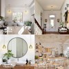Battery Operated Ceiling Light,Pendant Light Petal Glass Battery Chandelier Light