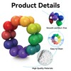 Sensory Toys for Autism Kids Toddler,Rainbow Puzzle Balls Relieve Stress