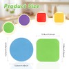 12 Pack Jar Opener Gripper Pads Rubber Jar Grippers Multi-Purpose