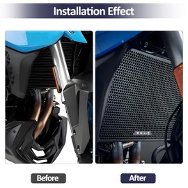 XIDAODIT Motorcycle Radiator Cover Grille Guard Protection Compatible with SUZUKI GSX-8R GSX8R GSX-8S GSX8S 2022 2023 2024(GSX8S)