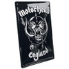 Motörhead England Sheet Metal Signs Standard