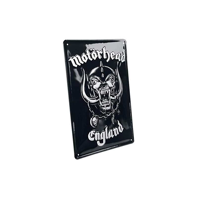 Motörhead England Sheet Metal Signs Standard