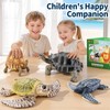 Totsmile 4PCS 5'' Large Sea Turtle & Tortoise Toys Figurines,