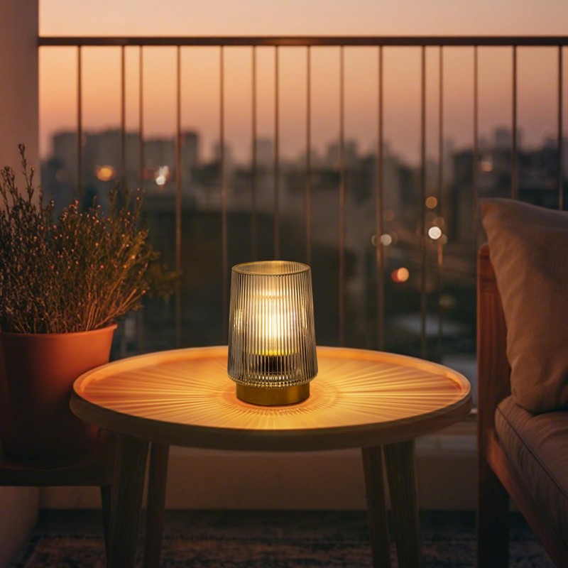 MJ Battery Operated Lamp with Timer Cordless Lamp with Timer