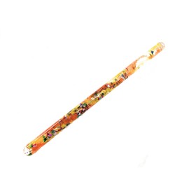 Star Magic Spiral Glitter Wand Hand Fidget Wonder Tube Yellow/Orange