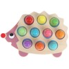 Children Wood Math Number Counting Matching Game Hedgehog Shaped Puzzle