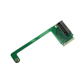 Suckoo para Rog Ally Conversión de mano 2230 a 2280 SSD Tarjeta de expansión NVME M-Key 5 pines M.2 PCIE 4.0 Adaptador de actualización Convertidor de 90 grados verde