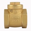 DN32 Female Thread Brass Non Return Swing Check Valve 232PSI