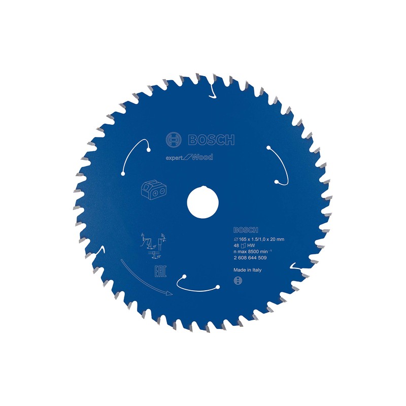 Bosch Professional Circular Saw Blade Expert (for Wood, 165 x