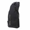 Small Chest Bag Black Color Oxford Fabric Sling Backpack with