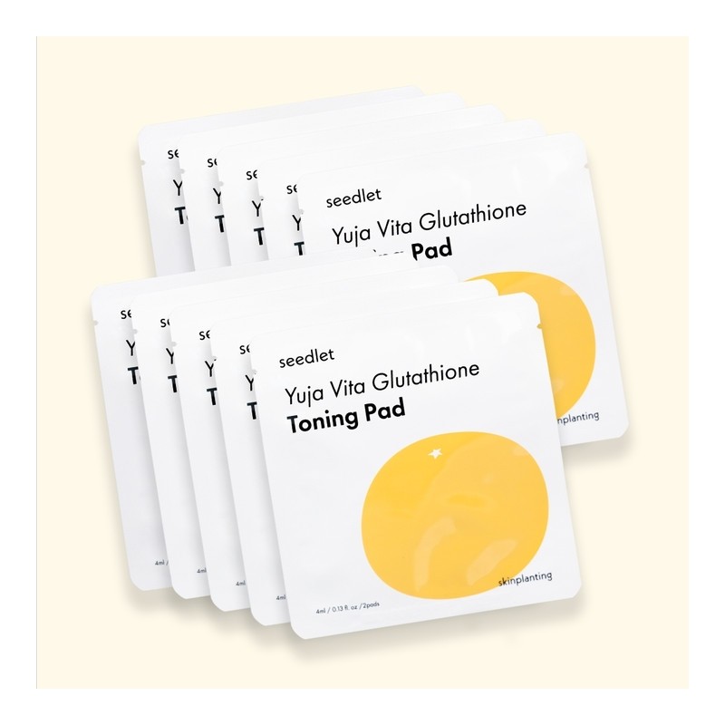 Yuja Vita Glutathione Toning Pad Portable 2 sheets x 10