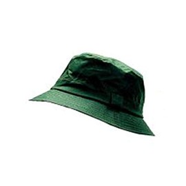 Hoggs of Fife Wax Bush Hat Olive Medium GreenMediumGreen Hats (52365) Men's