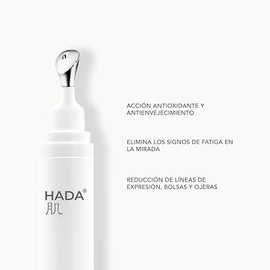 HADA Skincare - Contorno de Ojos con Péptidos + Vitamina E | Reduce Ojeras, Bolsas y Líneas Finas | Filip Natural (15 g)