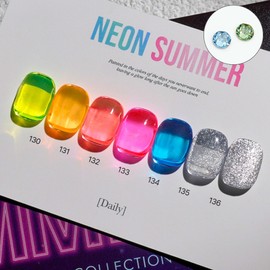 Daily Gel Neon Summer 7 types of individual syrup gel / 데일리젤 네온썸머 7종 단품 시럽젤