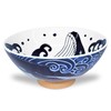 Mino Ware Japanese Rice Bowl, Rice Ramen Noodle Soup Sarada