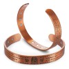 2 PZ Brazaletes Magnéticos De Cobre Puro Ajustables Para Hombre